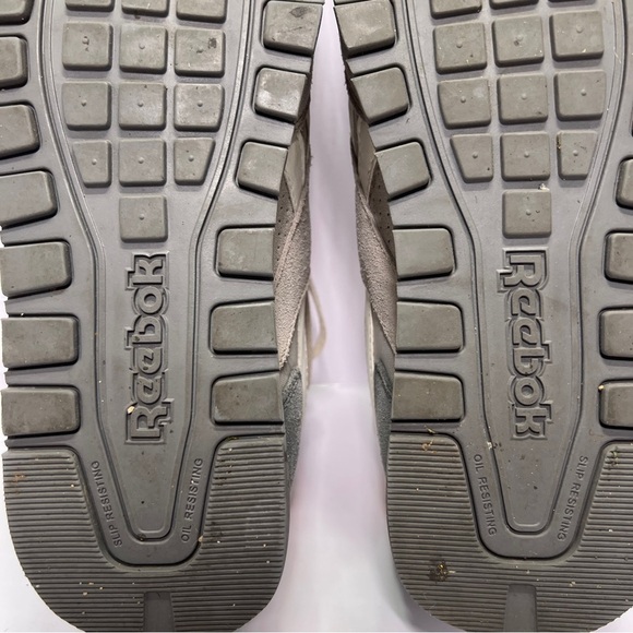 Reebok Harman Classic Comp Safety Toe Work Sneaker Womens Size 9 Gray Suede - Picture 9 of 9